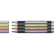 일본직발송 3. 슈나이더(SCHNEIDER) 슈나이더 SCHNEIDER 메탈릭 라이너 페인트잇 PAINT IT 020 펜촉：1～2, One Size, One Color