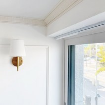 Elyne Studio 안테나식 조절 커튼레일, 스노우 화이트