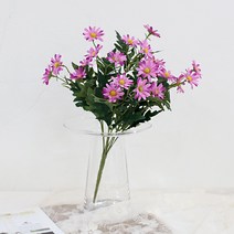 달리베리 쁘띠 구절초 조화 인테리어소품, 진핑크