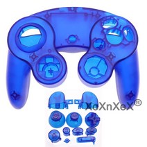 NGC 컨트롤러 교체용 전면 후면 셸 하우징 커버 케이스 ABXY L R Z Dpad 버튼 게임큐브 핸들, 한개옵션1, 13 N14