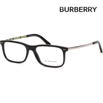버버리 안경테 BE2282 3001 명품 블랙 뿔테