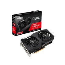 ASUS 라데온 RX 6600 DUAL D6 8GB 그래픽카드 대원CTS, 1개, 선택하세요