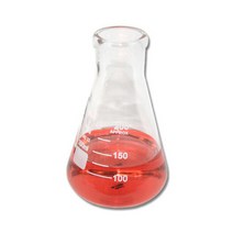 유리 삼각 플라스크 실험실 과학실 실험기구 200ml, 유리 삼각 플라스크 실험실 과학