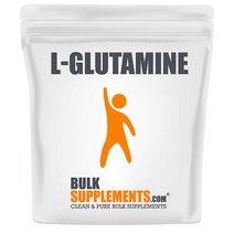 BulkSupplements 글루타민 Glutamine BCAA 1000g 해외, 2개