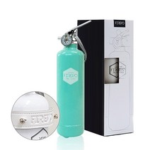 NEW 뉴 피레보 FIREVO 소화기 패키지형+차량용가죽거치대(화이트), NEW 스피아민트 패키지+차량용가죽거치대(화이트)