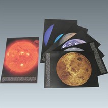 지구과학 교구 태양계 행성 사진/ 수업용 우주 교재 학습용 학교