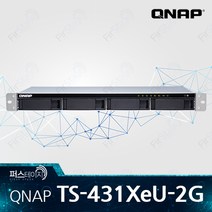 큐냅 TS-431XeU-2G 4베이 랙마운트 NAS