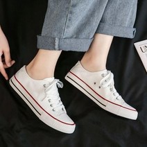 NE여성 캔버스 팀제이 운동화 240mm 천 스니커즈