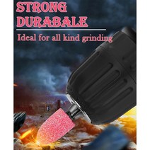 72 Pack Grinding Stone 1/8Inch Shank Sanding Drill Bit For Rotary Tool Flap Wheel Deburring, 한개옵션0