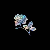 자동차포인트 00743 흑장미 튜닝스티커, XL, 레드