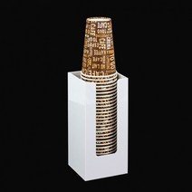 [응다팔아6279] 컵수납함 이라이프 이라이프세모금컵 부착식종이컵디스펜서 컵정리함, ★★옵션확인必 카페온 종이컵 정리함(화이트), ★★단일상품