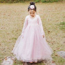 소담예인 연분홍 여아한복 속치마