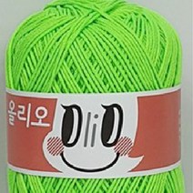 [니터스] 올리오(Olio_70g)(1팩 4볼), 742 네온라임