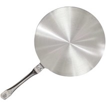 스테인레스 쿠커 열전도 플레이트 주방 인덕션 매장용, 은 20cm