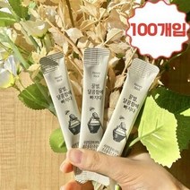 꿀벌 달콤함에 빠지다 100개입 사양벌꿀 일회용 꿀 스틱 허니스틱, 300개