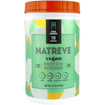 나트리브 비건 프로틴 파우더 퍼지 브라우니 맛, 675g, 1개