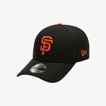 뉴에라 모자 핀치히터 샌프란시스코 자이언츠 블랙 MLB 볼캡 야구모자 커플 12033036, 검정