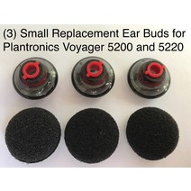 Replacement Ear Tips Buds 이어버드 for Plantronics Voyager 블루투스 5220 5200, Small