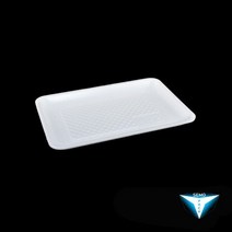 SS-3호 트레이용기 PSP용기 반찬 족발 포장 스트로폼접시 1000개, 백색