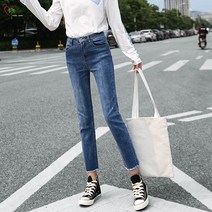 데일리 일자 데님 빅사이즈 팬츠 YJS191
