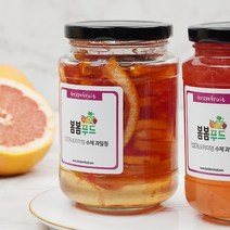 수제청 자몽청 500g 슬라이스, 단품