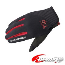 코미네 GK-185 스마트터치 쿨맥스 메쉬 글러브 장갑, 블랙레드