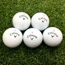 캘러웨이 크롬소프트 화이트 3피스 4피스 A-급 50알 필드 라운딩용 물세척 창고직영 로스트볼