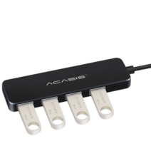 USB 3.1 초고속 무 유 전원 겸용 20 60 120cm 4포트 허브, USB 3.0 - 20CM
