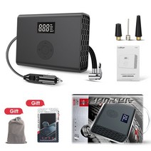 수류탄펌프 스마트 미니 자동차 공기 펌프 DC12V 전기 압축기 디지털 디스플레이 압력 자전거 바이크 오토바이용 휴대용 타이어 팽창기, [01] 1759822, 01 1759822