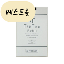 [해외] 팁탑 흑채 리필 블랙 80g 베스트몰 일본직구, 1개