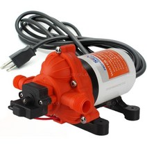 SEAFLO 33 시리즈 산업용 수압 펌프(벽면 콘센트용 전원 플러그 포함) - 115VAC 3.3GPM 45PSI, 기본