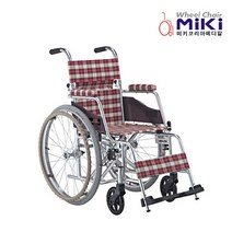 [미키코리아] 알루미늄 경량휠체어 MC-22 (10.3kg) H13066, 알루미늄휠체어, 400-45(E)