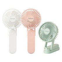 앳킨슨 미니 선풍기 A201 휴대용 탁상용 보조배터리 겸용, 화이트
