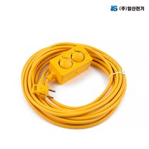 일신 전기 연장선 2구 15m 리드선 1.5SQ 작업선 전선