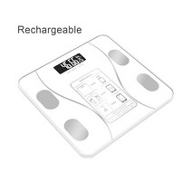 스마트체지방계 체지방체중계 스마트 체지방 규모 블루투스 호환 무선 디지털 무게 균형 바디 구성 분석기, 01 A Charge Version, 한개옵션1