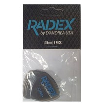 D’Andrea - Radex 346 Smoke 6 Set / 디 안드레아 피크 6개 세트 (1.25mm), *, *