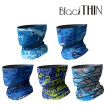 블랙딘 멀티스카프 5장1세트 넥워머 스포츠 쿨마스크 바라클라바 등산 작업목토시 쿨스카프 스포츠 햇빛가리개