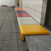붙박이의자 쿠션 카페 음식점 가게 소파 바닥쿠션, 두께 5cm(0.1제곱미터), L