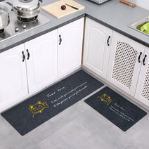 라텍스 발매트 욕실 화장실 주방 매트 1+1, 50*80+50*160cm, 이미지26