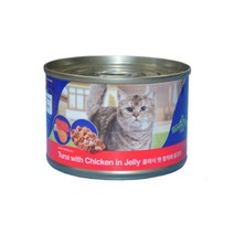 컴페니언 클래식 참치와 닭고기 170g 펫간식