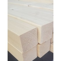 바나나목재 스프러스 프리미엄 구조재 60X60X3600mm 마감재 DIY목재 인테리어