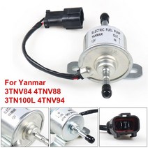 오일펌프 129612-52100 yanmar 4tnv88 3tnv88 4tnv84 미니 굴삭기용 새 연료 공급 펌프 12961252100, 한개옵션0