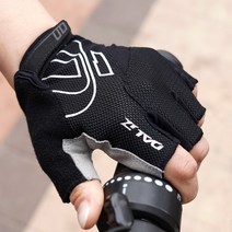 달리즈 반장갑 GS-03 스포츠 자전거장갑, GS-03(레드), L