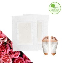 [에센스네이쳐]휴면휴족 수액패치/풋케어-로즈(2입), 단품, 단품