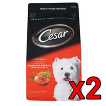 고단백질 성견용 칠면조사료 1kg 2개 노령견 소형견