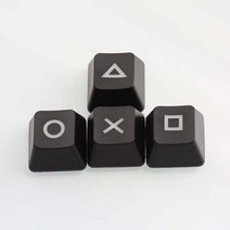WASD 키보드 키 캡 쿨 투명 래커 포인트 기계식 키캡, ps 블랙 r1 방향, 공식 규격.