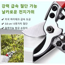 원예 전지가위 강력 정원 전지가위 나뭇가지 가위, 정원 전지가위(실버 칼날 가위)*2