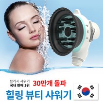 JW 제이더블유 힐링 뷰티2 샤워기 3단 버튼식, 선택2 : 고압직수/샤워분사/OFF
