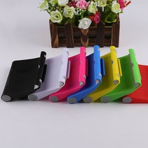 루나버블 휴대폰 거치대 스마트 6color 휴대용 핸드폰 태블릿 아이패드 ipad 스마트폰 접이식 각도조절 받침대어린이집선물, 1개, 블랙