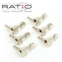 Graphtech - Electric Ratio Standard 6-Line Classic / 그라프텍 헤드머신 Nickel (PRN-2731-N0), *, *